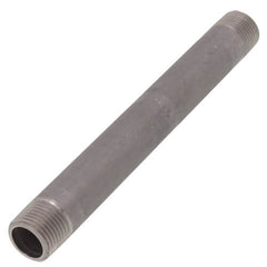 Merit Brass 4006-550 Pipe Nipple, 3/8 in x 5-1/2 in L MNPT, 304L Stainless Steel, SCH 40/STD, Welded