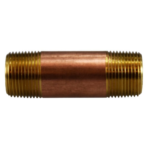 MIDLAND METAL Midland Metal 40090 Brass Nipple (3/4 x 6)