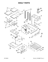 WHIRLPOOL W10717570 AIR CLEANER REPLACEMENT PARTS