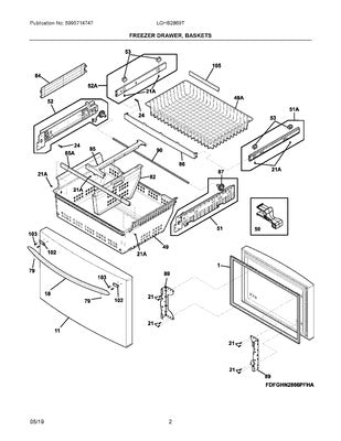 ELECTROLUX 241987944 FREEZERS