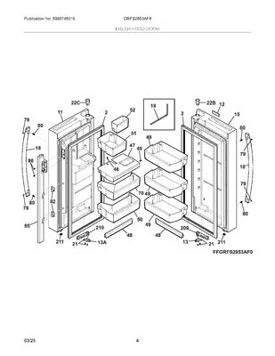 ELECTROLUX 5304508077 AIR CLEANER REPLACEMENT PARTS