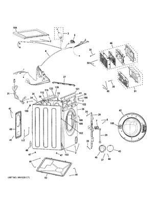 GENERAL ELECTRIC WH19X28337 MOTOR WIRING HARNESSES