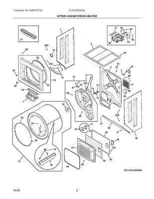ELECTROLUX 5304524474 DUCT BOOTS