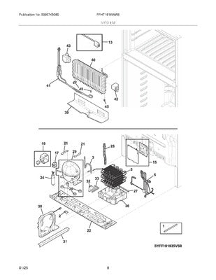 ELECTROLUX 5304537124 CONTROL BOARDS