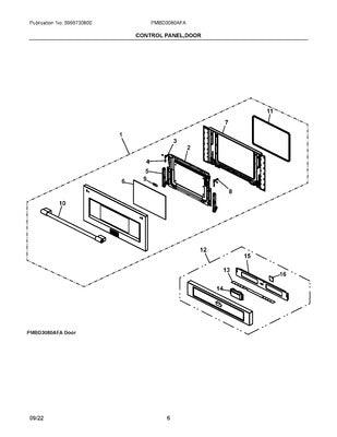 ELECTROLUX 5304514306 AIR CLEANER REPLACEMENT PARTS