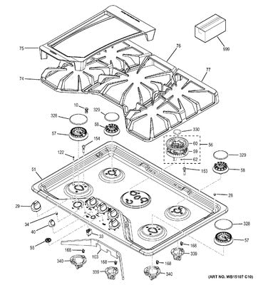 GENERAL ELECTRIC WB31T10149 AIR CLEANER REPLACEMENT PARTS