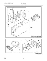 ELECTROLUX 218976829 PIPE FITTINGS