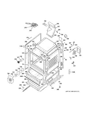 GENERAL ELECTRIC WB34X20294 AIR VENTS