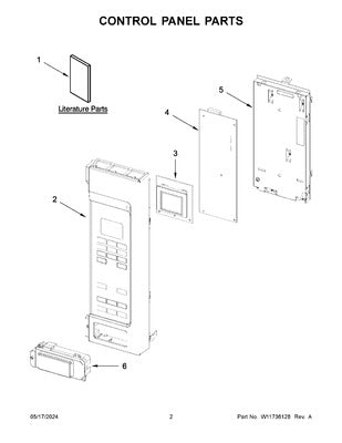 WHIRLPOOL W11386307 AIR CLEANER REPLACEMENT PARTS