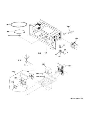 GENERAL ELECTRIC WB27X45095 MAGNETRONS