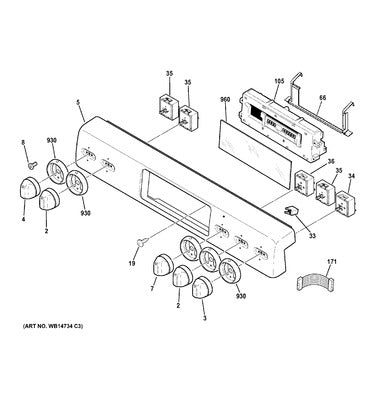 GENERAL ELECTRIC WB36K11027 AIR CLEANER REPLACEMENT PARTS