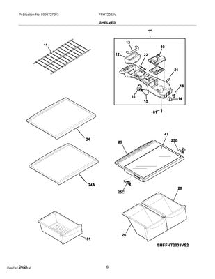 ELECTROLUX 5304498462 AIR CLEANER REPLACEMENT PARTS