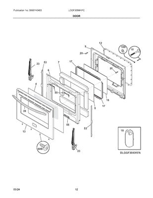 ELECTROLUX 316433603 GAS VALVES