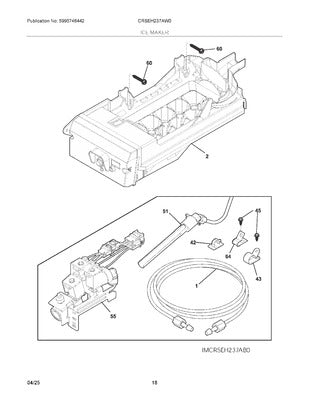 ELECTROLUX 218976447 AIR CLEANER REPLACEMENT PARTS