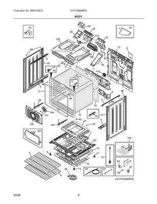 ELECTROLUX 5304528164 HEATING ELEMENTS