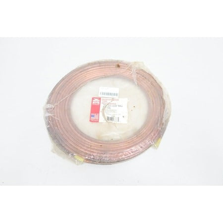 MUELLER INDUSTRIES Mueller Industries D04050 Soft Copper Tubing 1/4 in OD x 50 ft Coil