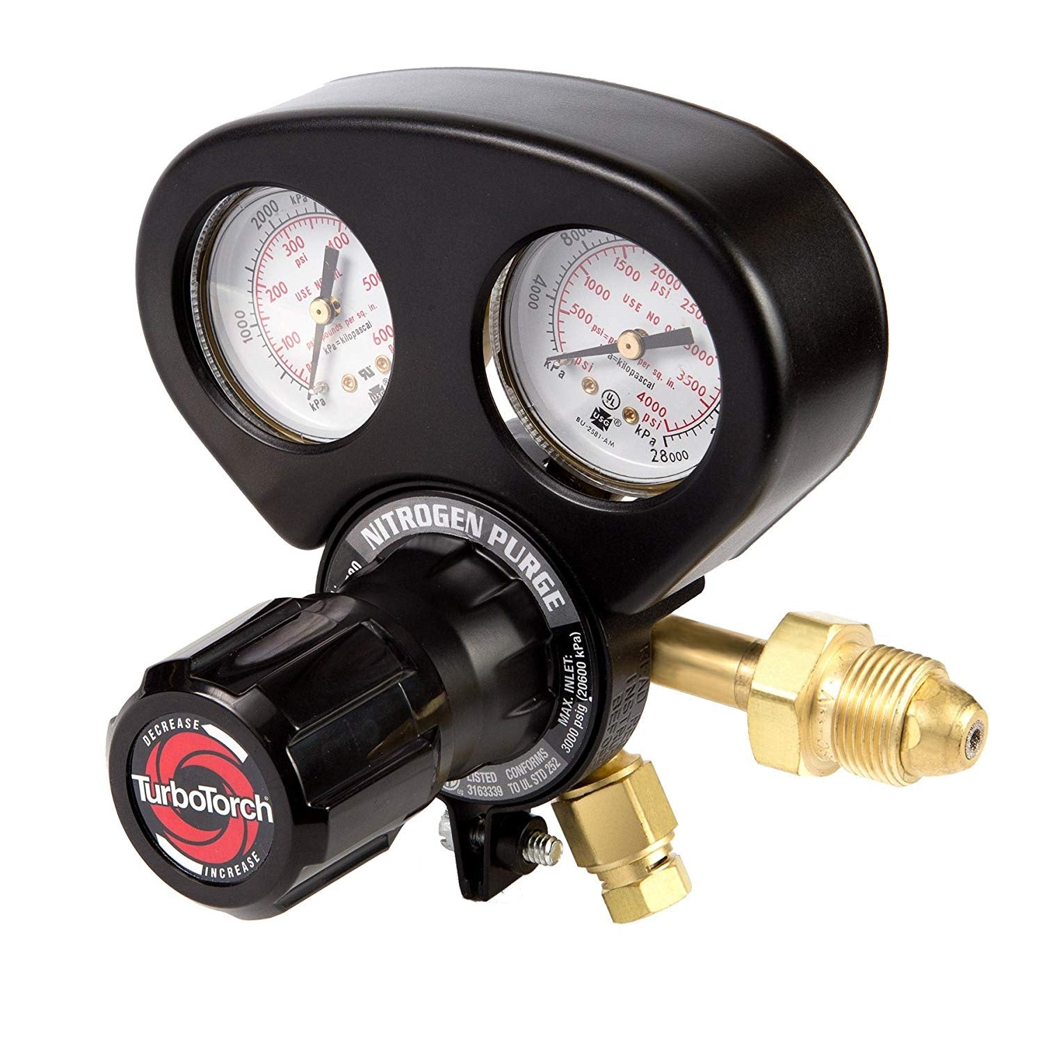 TURBO TORCH TURBO TORCH GP250-500-580 High Pressure Nitrogen Purge Regulator
