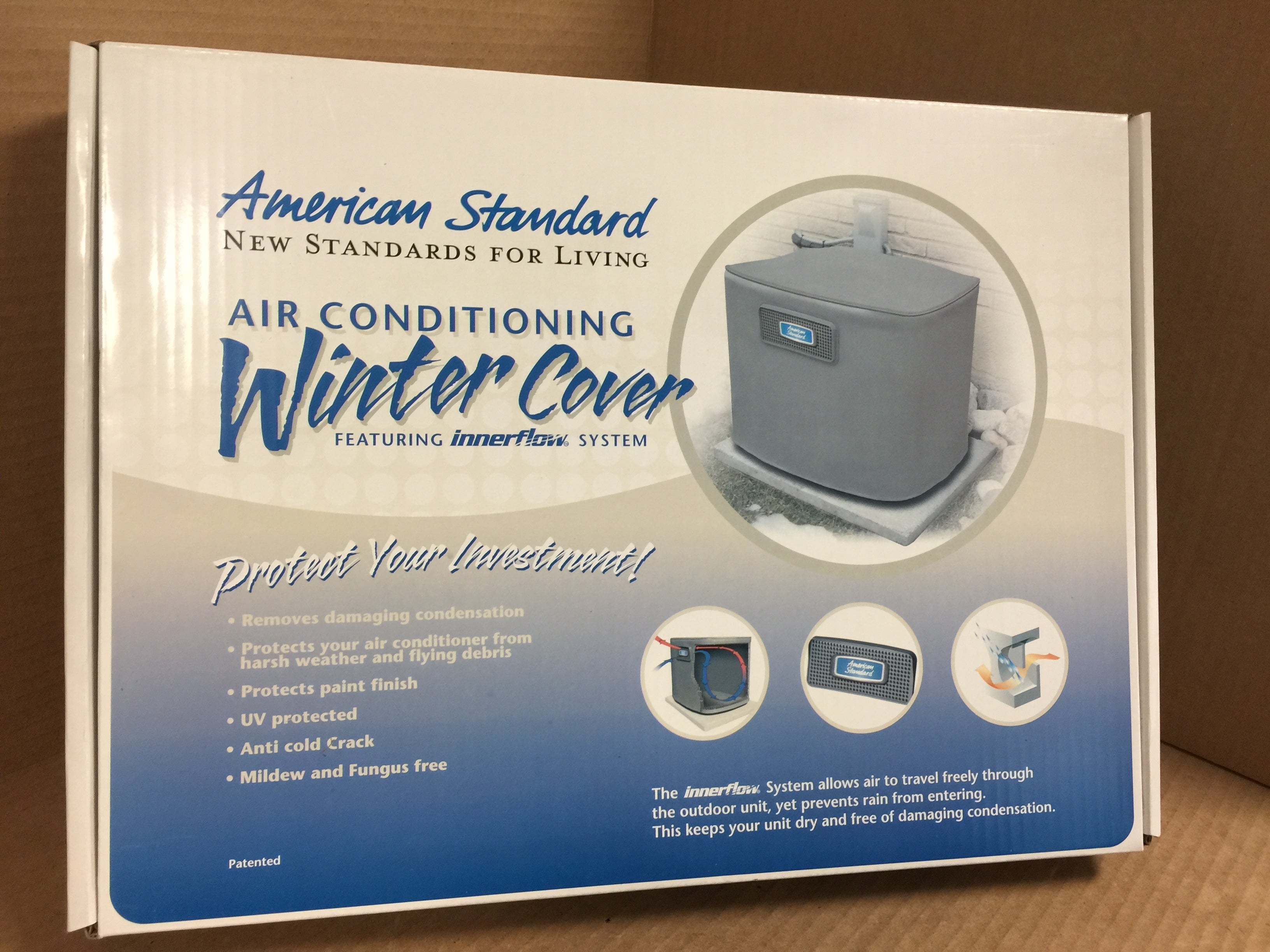 American Standard COV04160 AIR CONDITIONER WINTER COVER WITH INNRFLOW SYSTEM TECHNOLOGY