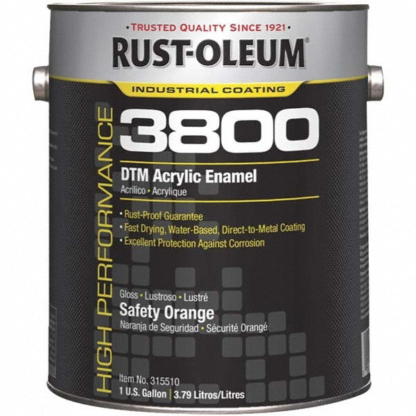 RUST-OLEUM Rust-oleum 315510 Acrylic Enamel Paint 1 Gal Safety Orange
