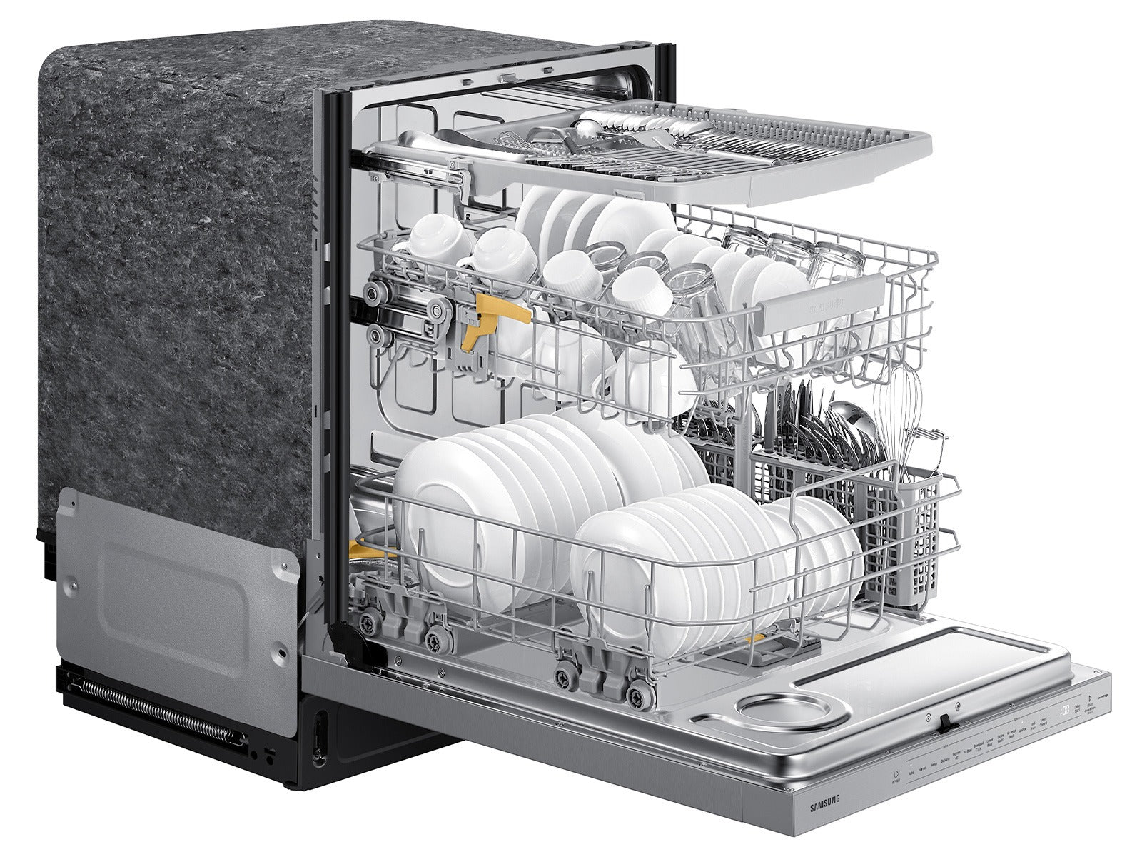 SAMSUNG SAMSUNG DW80B6060US Smart Built-In Tall Tub Dishwasher 44 dBA