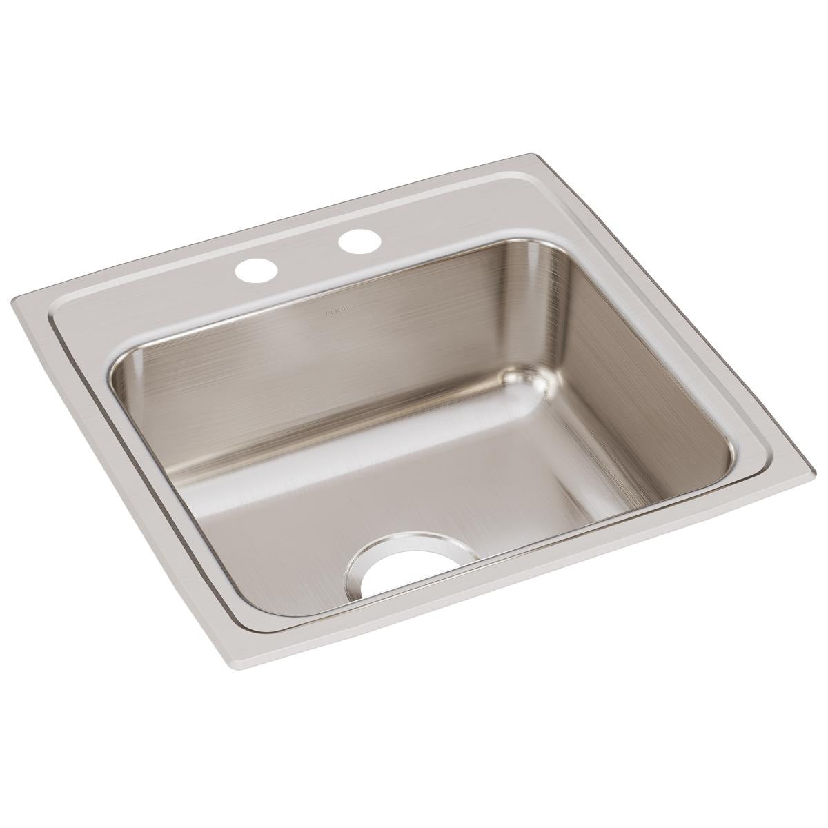 BSC PREFERRED Bsc Preferred LRQ19192 Drop-in Kitchen Sink 19.5x19 in