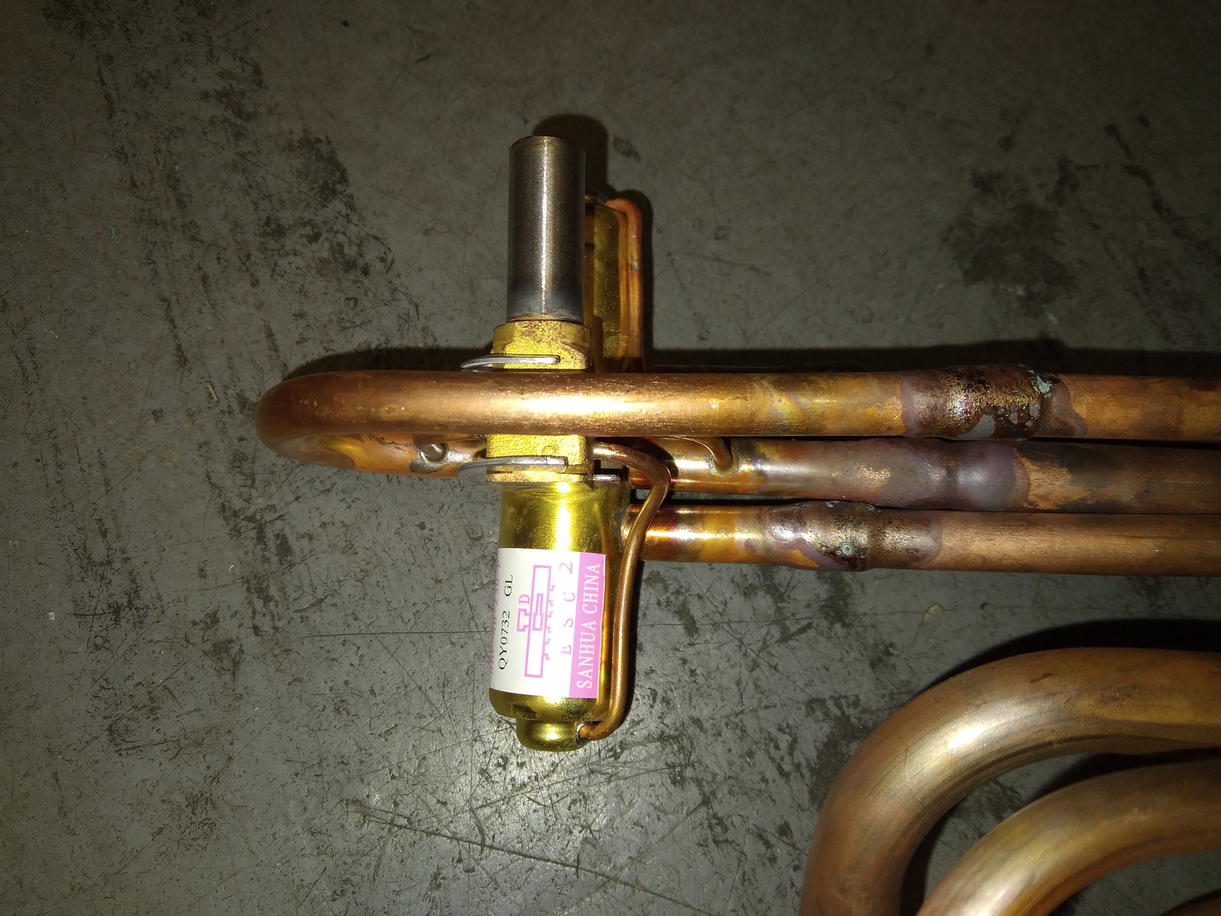 Trane VAL12313 4 Way Reversing Valve Assembly