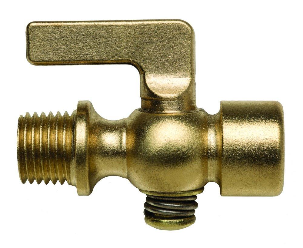 Apollo Valves 4147001 41 Series 1/4 in. Brass 80 psig Male x Female Shut Off Valve