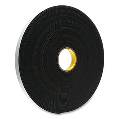 3M 7000047497 Vinyl Foam Tape 4508 1 inch x 36 yards 3.2 mm Thick Black