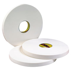 3M 7000048480 Double Coated Urethane Foam Tape 4016 1 in x 36 yd 62 mil Off-White