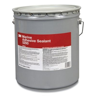 3M 7010325698 Marine Adhesive Sealant 5 Gallon Pail White