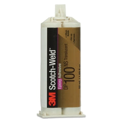 3M 7100148763 Scotch-Weld Two-Part Epoxy Adhesive DP100 1.7 oz Duo-Pak Clear