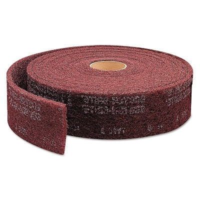 Scotch-Brite 7000121071 Clean and Finish Roll, Fine, Maroon