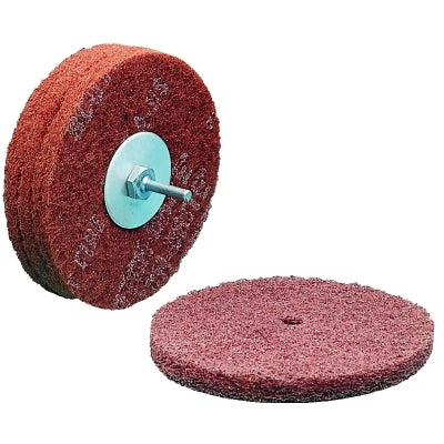 Scotch-Brite 7100096111 High Strength Disc, 6 in x 1/2 in, Aluminum Oxide, 4000 RPM