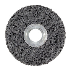 Scotch-Brite 7100045947 Clean and Strip Unitized Wheels, 4 inch Dia, 0.5 inch Arbor, Silicon Carbide