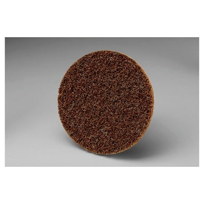 Scotch-Brite 7000000755 Roloc Surface-Conditioning Disc 3 in TR Medium Aluminum Oxide 18000 rpm Maroon