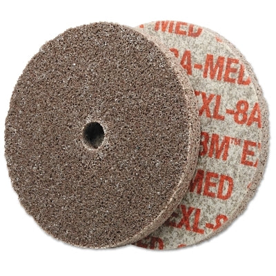 Scotch-Brite 7000000692 EXL Unitized Deburring Wheel 3 in x 1/4 in Fine Silicon Carbide 12100 rpm