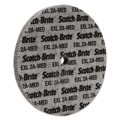 Scotch-Brite 7000046028 EXL Unitized Deburring Wheel 6 in x 1/2 in Medium Aluminum Oxide 5000 rpm