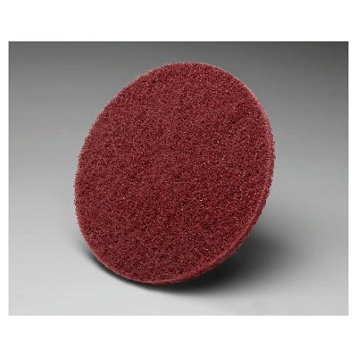 3M 7000045959 Scotch-Brite Roloc Surface-Conditioning Discs 3 inches Medium Maroon