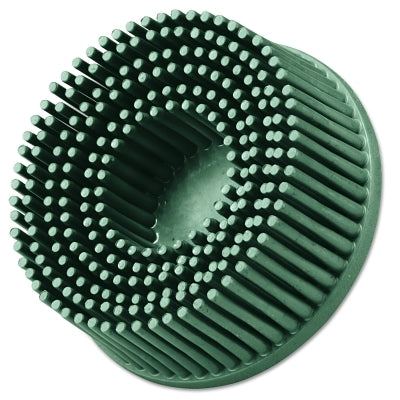 3M 7000000742 Roloc Bristle Disc 50 Grit Ceramic Abrasive Grain Green