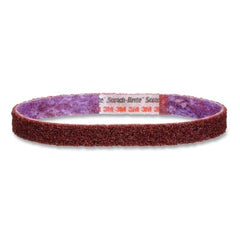 3M 7000121127 DF-BL Sanding Belts 1/2 in W 12 in L Medium Maroon