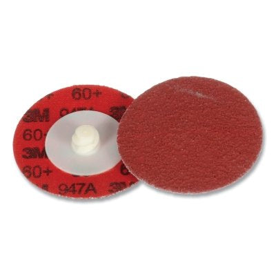 3M 7100077047 Cubitron II Roloc Durable Edge Disc 947A 2 inches Diameter 60+ Grit 25000 RPM