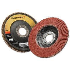 3M 7000148189 Cubitron II Flap Disc 967A 80 Grit 4-1/2 inches 13,300 RPM 7/8 inches Arbor