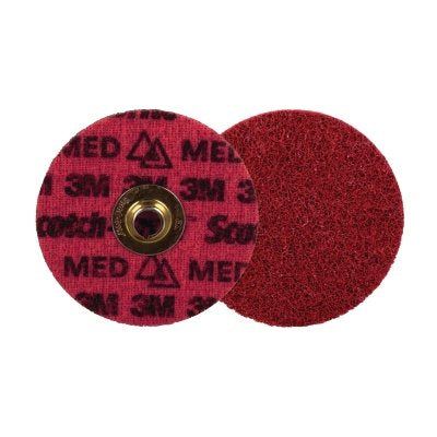 3M 7100263655 Scotch-Brite Precision Surface Conditioning Disc 4-1/2 Inches TN Quick Change Medium 13300 RPM