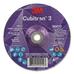 3M 7100305152 Cubitron 3 Cut and Grind Wheel 36+ Grit 4 Inches