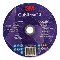 3M 7100313189 Cubitron 3 Cut-Off Wheel 7 inch Diameter