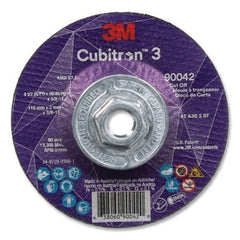 3M 7100313200 Cubitron 3 Cut-Off Wheel 4-1/2 in dia x 0.09 in Thick x 5/8 in-11 Arbor 36+ Grit