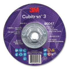 3M 7100313188 Cubitron 3 Cut-Off Wheel 60+ Grit 6 in x 0.045 in T27