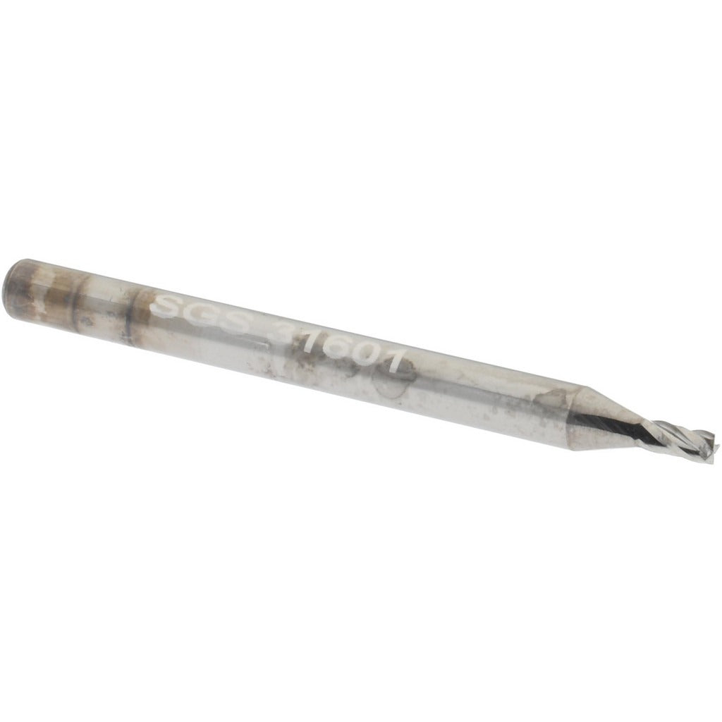KYOCERA SGS PRECISION TOOLS Sgs 31601 Square End Mill 1/16 in 4 Flute Solid Carbide