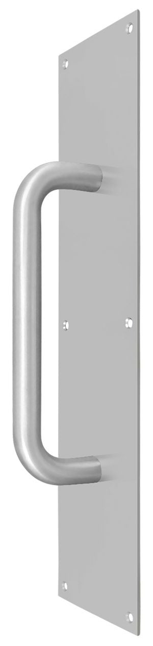 DELTANA Deltana PPH4016U32D Pull Plate with Handle Satin Ss