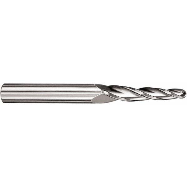 KYOCERA SGS PRECISION TOOLS Sgs 32475 Tapered Ball End Mill 7 Degree 3 Flute Altin